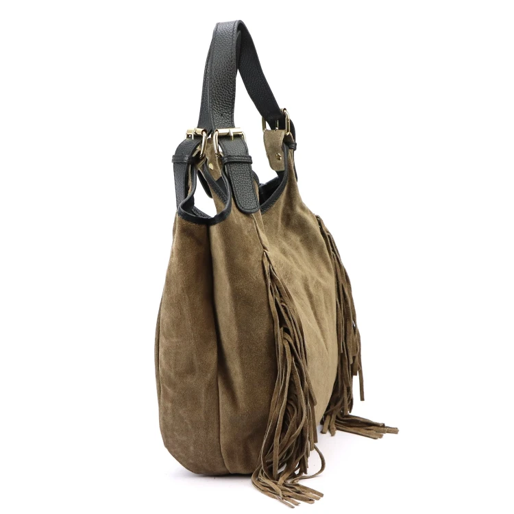 Luka 25-019 — taupe + czarny