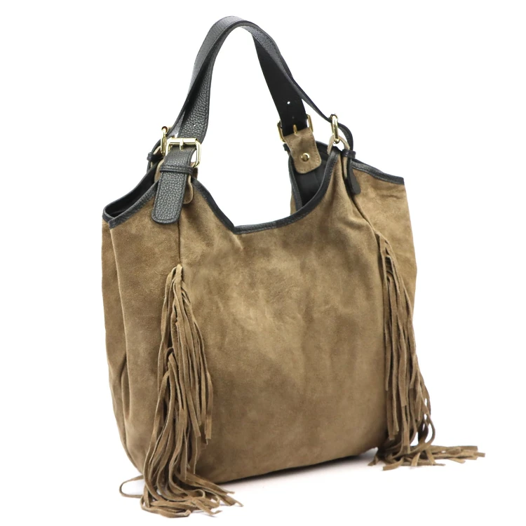 Luka 25-019 — taupe + czarny