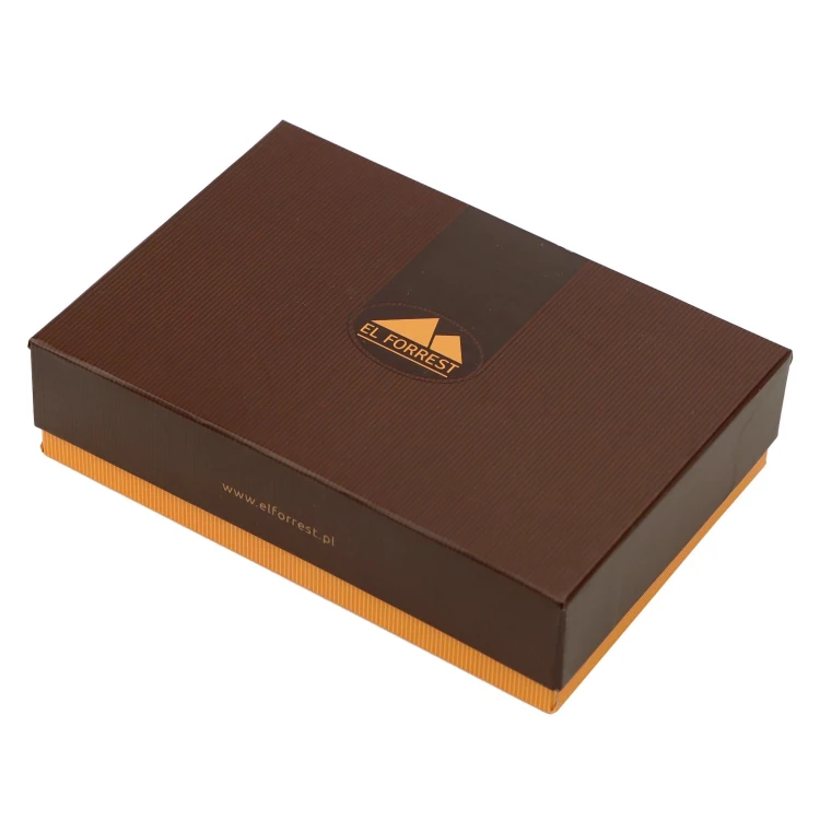 Skórzany męski portfel EL FORREST 806-22 RFID