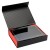 Czarne pudełko prezentowe Nordee Box#1 25,5 × 19 cm