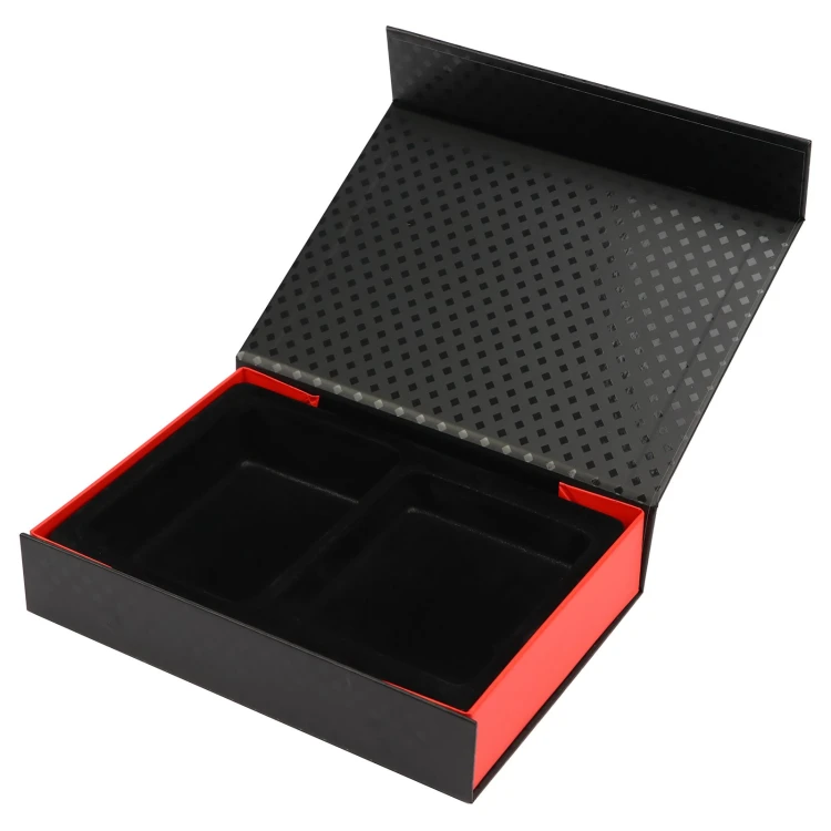 Czarne pudełko prezentowe Nordee Box#1 25,5 × 19 cm