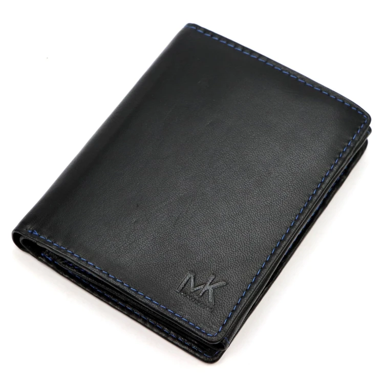 Skórzany męski portfel Money Kepper CC 5400