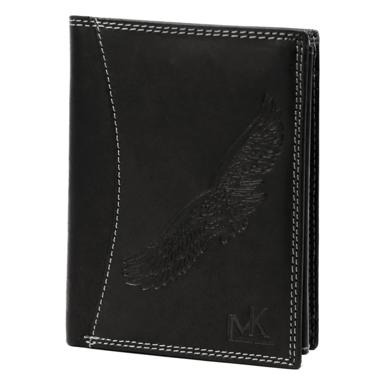 Skórzany męski portfel Money Kepper CDD 5601 BIRD