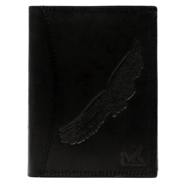 Skórzany męski portfel Money Kepper CDD 5601 BIRD