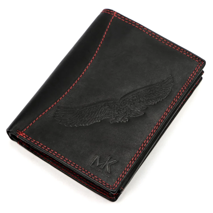Skórzany męski portfel Money Kepper CDD 5601 BIRD