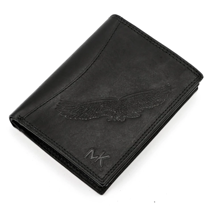 Skórzany męski portfel Money Kepper CDD 5601 BIRD