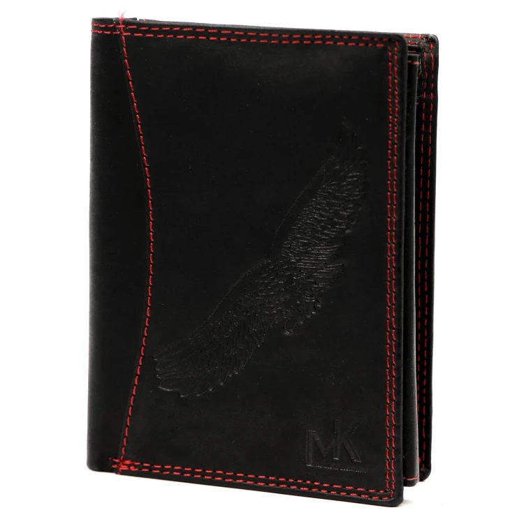 Skórzany męski portfel Money Kepper CDD 5601 BIRD