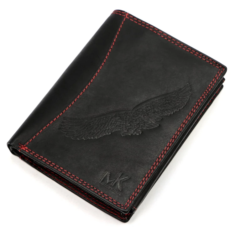Skórzany męski portfel Money Kepper CDD 5601 BIRD