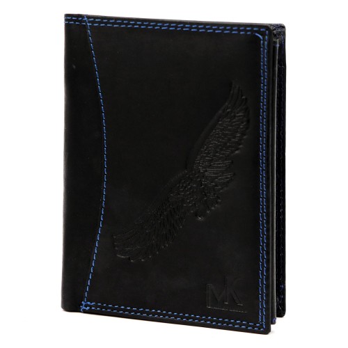 Skórzany męski portfel Money Kepper CDD 5601 BIRD