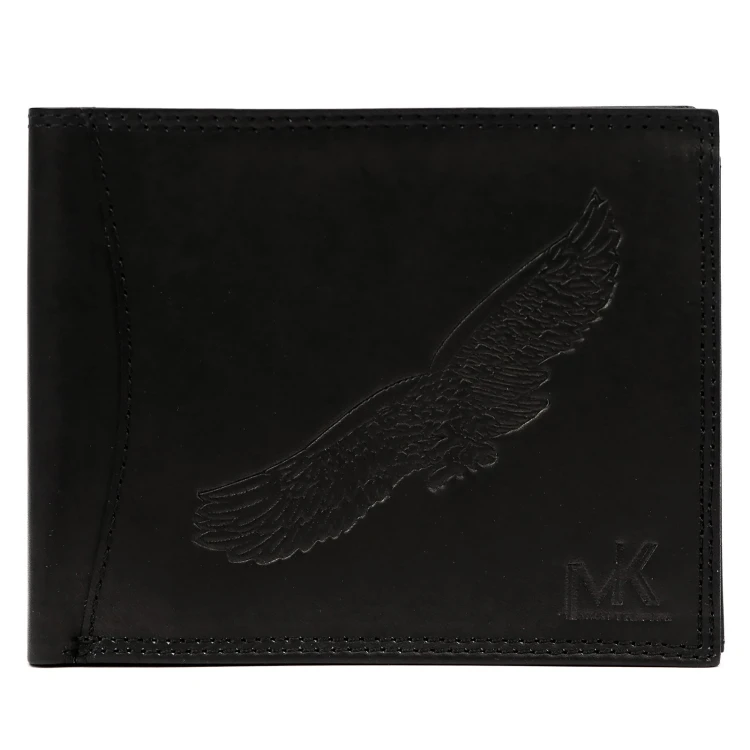 Skórzany męski portfel Money Kepper CDD 5600 BIRD