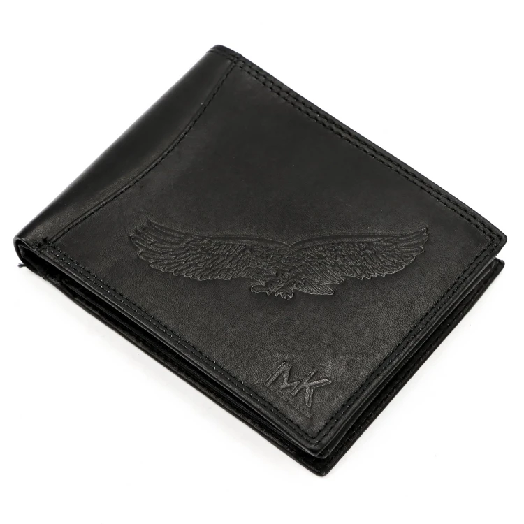 Skórzany męski portfel Money Kepper CDD 5600 BIRD