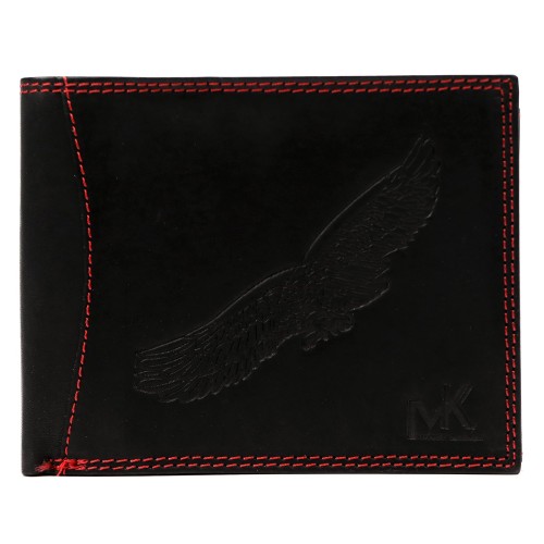 Skórzany męski portfel Money Kepper CDD 5600 BIRD