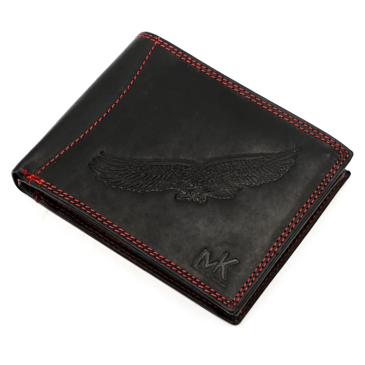 Skórzany męski portfel Money Kepper CDD 5600 BIRD
