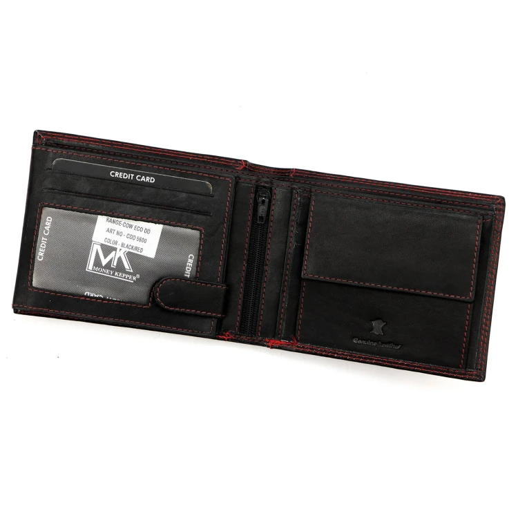 Skórzany męski portfel Money Kepper CDD 5600 BIRD