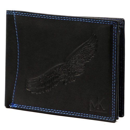 Skórzany męski portfel Money Kepper CDD 5600 BIRD