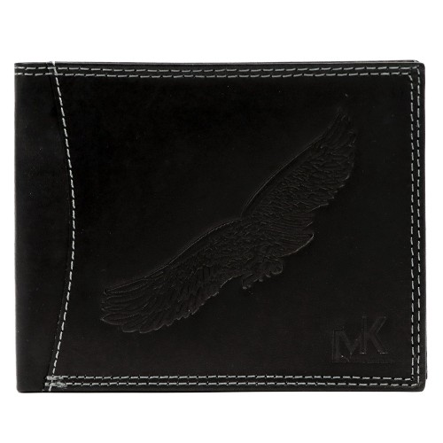 Skórzany męski portfel Money Kepper CDD 5600 BIRD