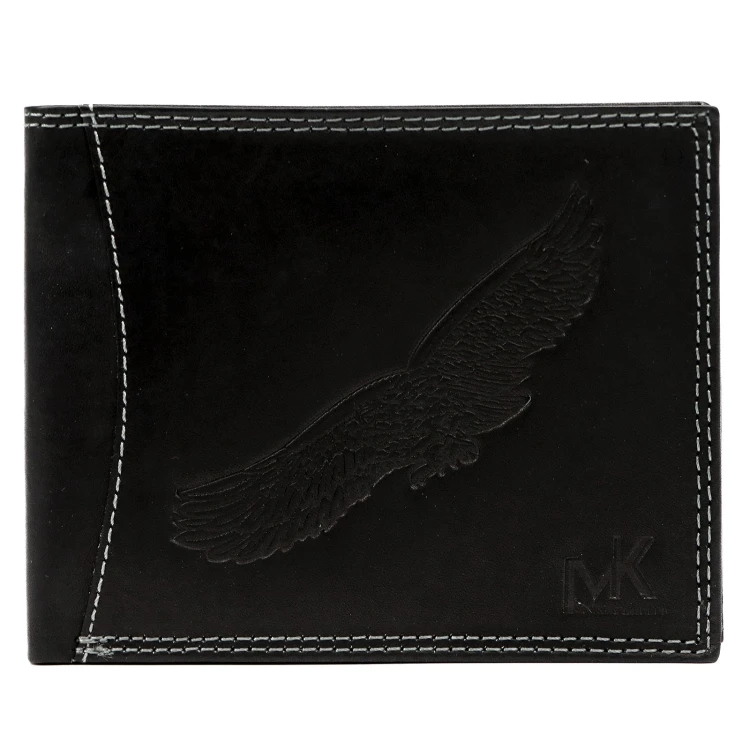 Skórzany męski portfel Money Kepper CDD 5600 BIRD