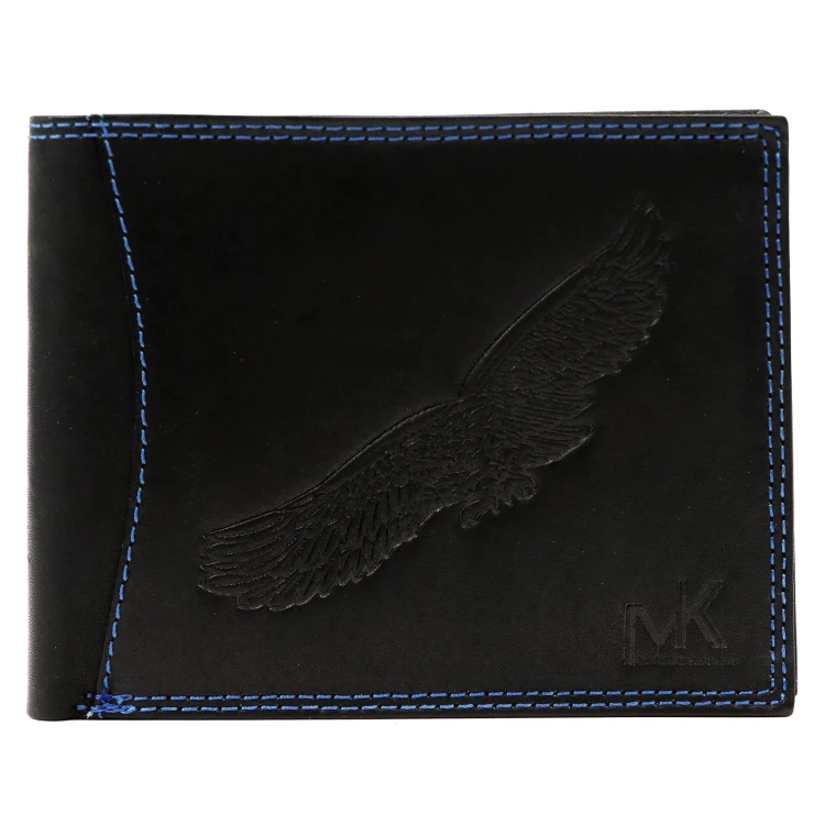Skórzany męski portfel Money Kepper CDD 5600 BIRD