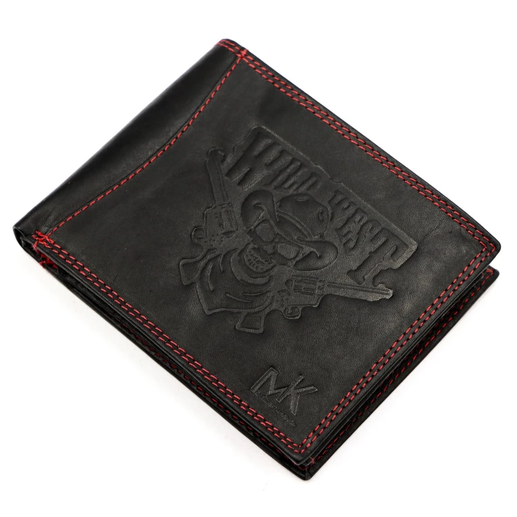 Skórzany męski portfel Money Kepper CDD 5600 WILD WEST