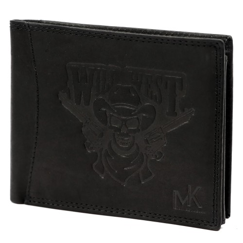 Skórzany męski portfel Money Kepper CDD 5600 WILD WEST