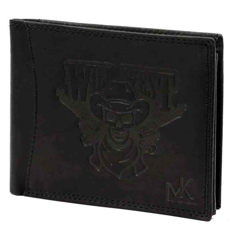 Skórzany męski portfel Money Kepper CDD 5600 WILD WEST