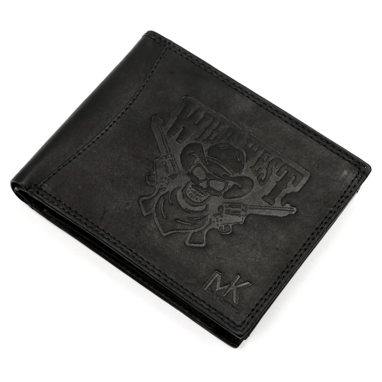 Skórzany męski portfel Money Kepper CDD 5600 WILD WEST