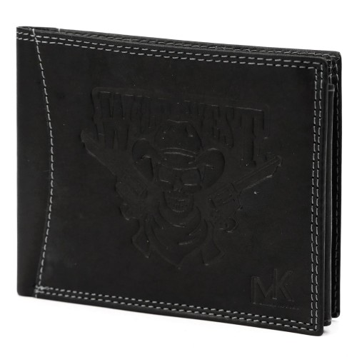 Skórzany męski portfel Money Kepper CDD 5600 WILD WEST