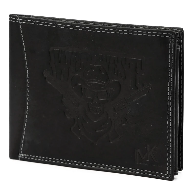 Skórzany męski portfel Money Kepper CDD 5600 WILD WEST