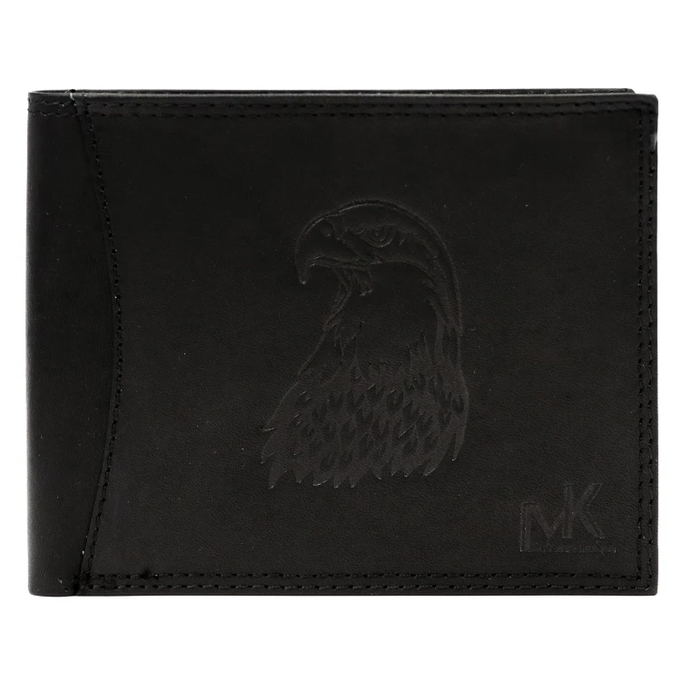 Skórzany męski portfel Money Kepper CDD 5600 EAGLE