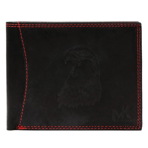 Skórzany męski portfel Money Kepper CDD 5600 EAGLE