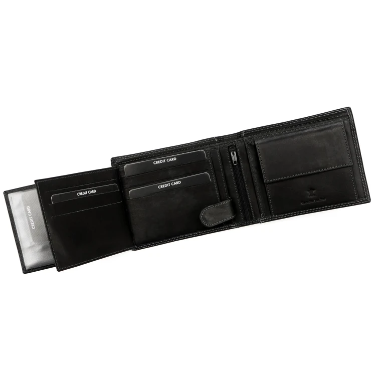 Skórzany męski portfel Money Kepper CDD 5600 WILD WEST