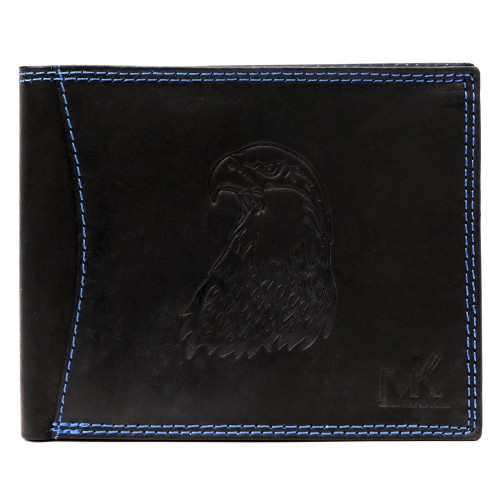 Skórzany męski portfel Money Kepper CDD 5600 EAGLE