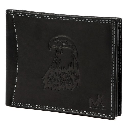 Skórzany męski portfel Money Kepper CDD 5600 EAGLE