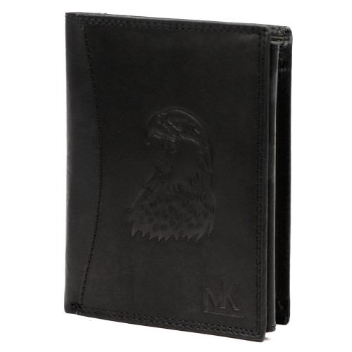 Skórzany męski portfel Money Kepper CDD 5601 EAGLE