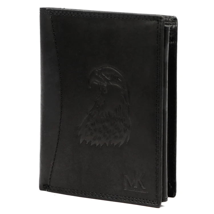 Skórzany męski portfel Money Kepper CDD 5601 EAGLE