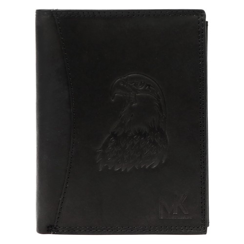 Skórzany męski portfel Money Kepper CDD 5601 EAGLE