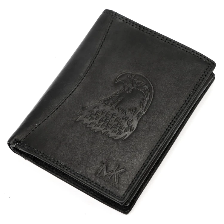 Skórzany męski portfel Money Kepper CDD 5601 EAGLE