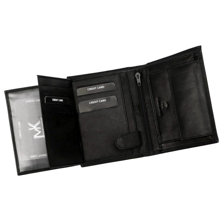 Skórzany męski portfel Money Kepper CDD 5601 EAGLE