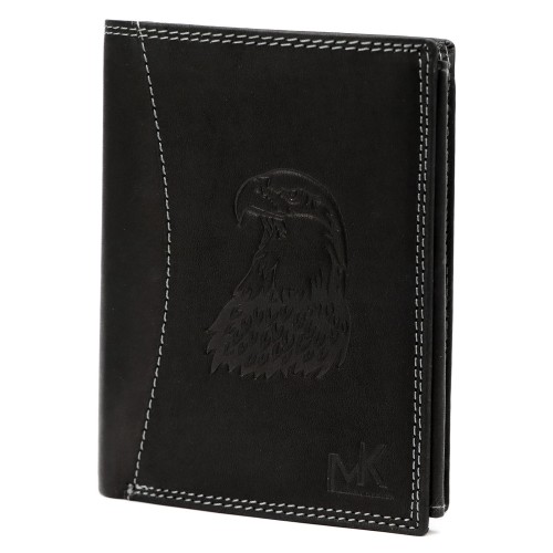 Skórzany męski portfel Money Kepper CDD 5601 EAGLE
