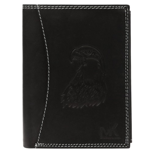 Skórzany męski portfel Money Kepper CDD 5601 EAGLE