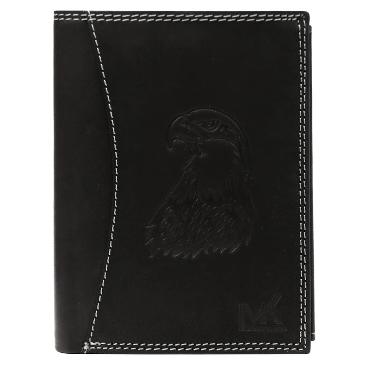 Skórzany męski portfel Money Kepper CDD 5601 EAGLE