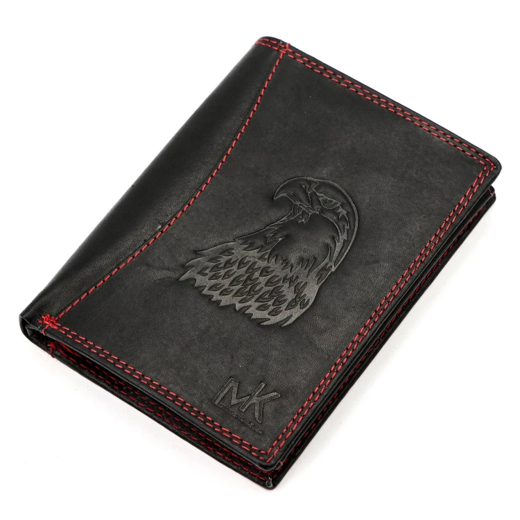 Skórzany męski portfel Money Kepper CDD 5601 EAGLE