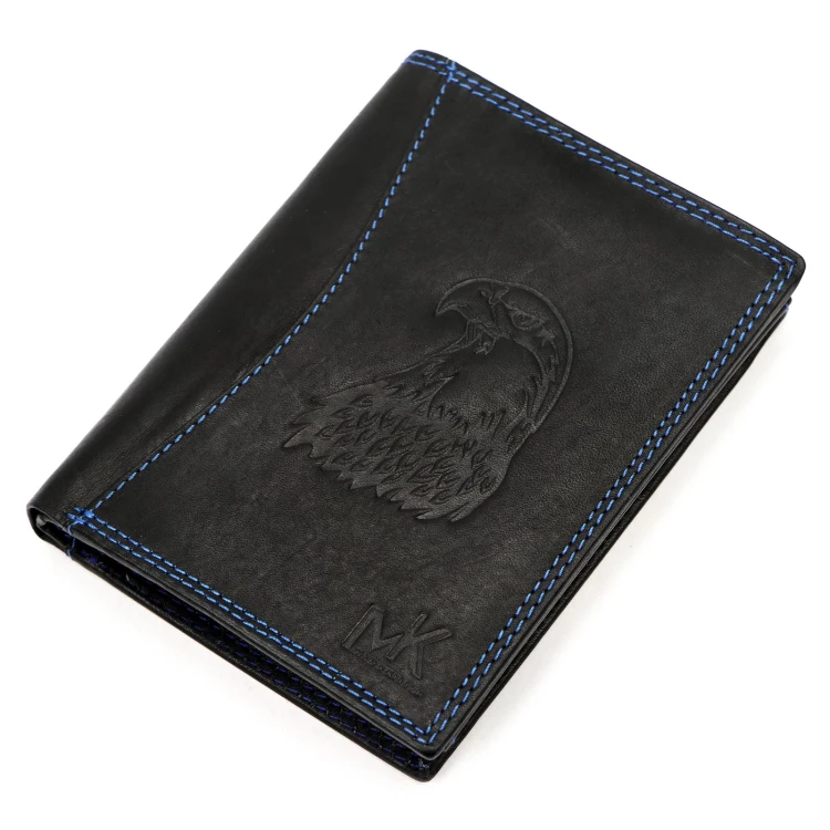 Skórzany męski portfel Money Kepper CDD 5601 EAGLE