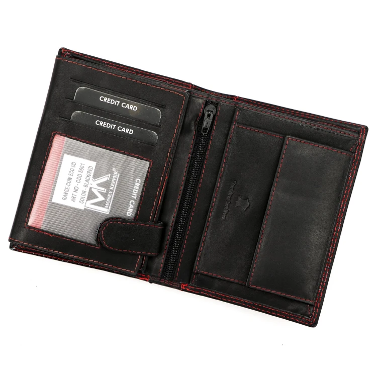 Skórzany męski portfel Money Kepper CDD 5601 EAGLE