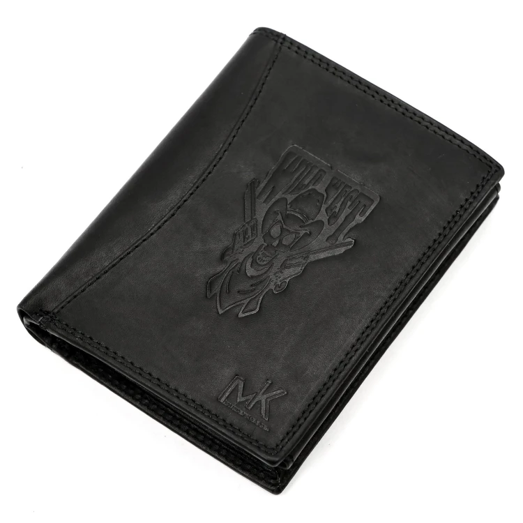 Skórzany męski portfel Money Kepper CDD 5601 WILD WEST