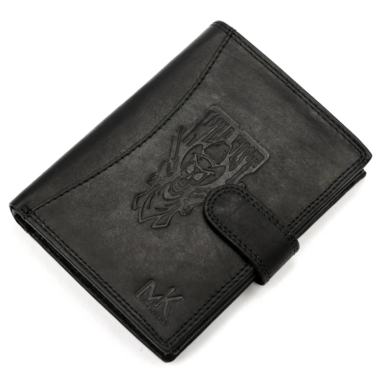 Skórzany męski portfel Money Kepper CDD 5601B WILD WEST