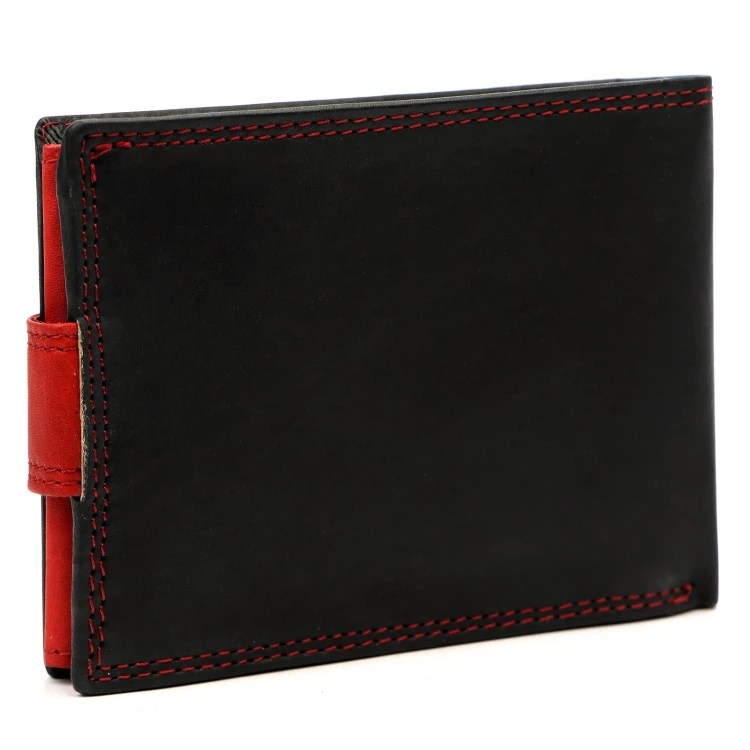 Skórzany męski portfel Money Kepper CNM 5600B RFID