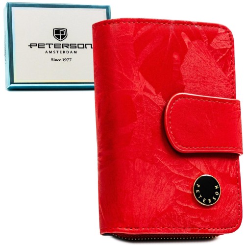 Skórzany damski portfel Peterson PTN PS115-MLF