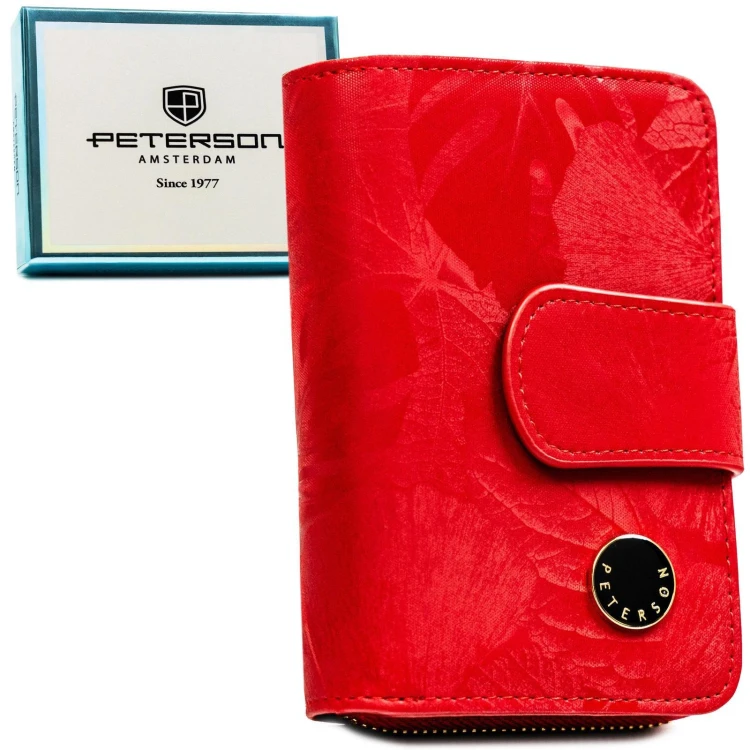 Skórzany damski portfel Peterson PTN PS115-MLF