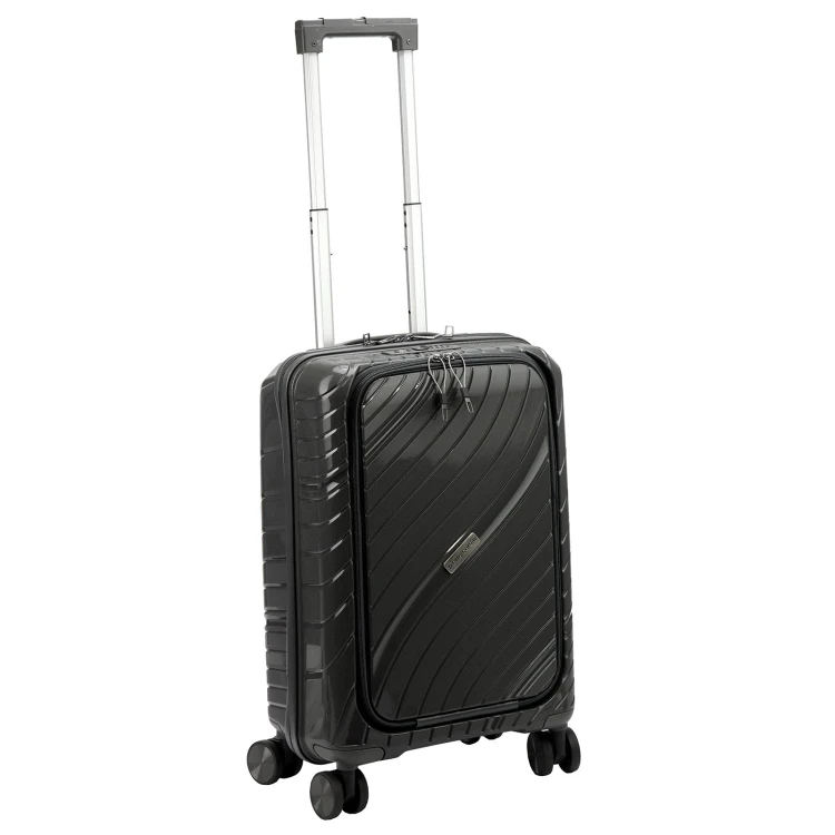 Mocna walizka damska z ABSu Pierre Cardin LEE09 PP38